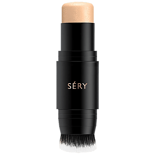 Sery Flash Lite Highlighter Stick - With In-Built Applicator, Long Wear, Creamy, Lightweight, 7.5 g H2 Sunbeam 