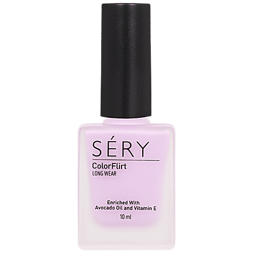 Buy SERY Color Flirt Nail Paint Matte ChipResistant, Long Lasting
