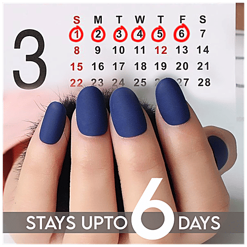 Buy SERY Color Flirt Nail Paint Matte ChipResistant, Long Lasting