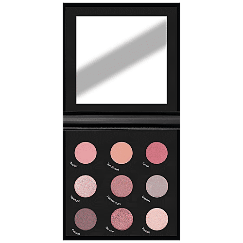 Sery Aurora Eye Shadow Palette - 9 In 1 Matt, Hi-Sheen & Shimmer Shades, Ultra Pigmented, 9.9 g Beyond Beauty EPS-2 