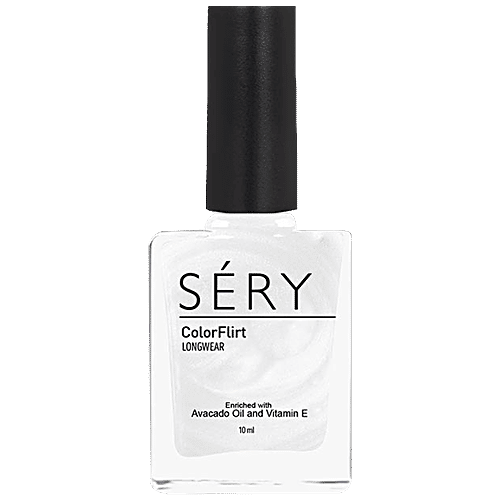 Buy SERY Color Flirt Nail Paint Glossy, Quick Dry, Chip Resistant
