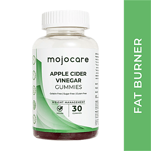 Buy Mojocare Apple Cider Vinegar Gummies Vegan, No Added Sugar