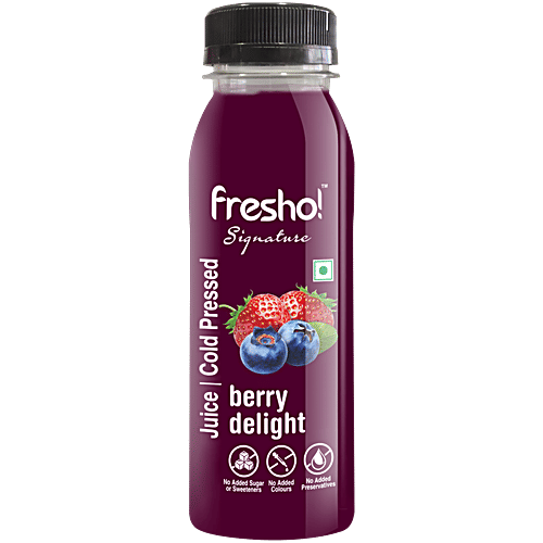 fresho! Signature Berry Delight Juice - Cold Pressed, 250 ml