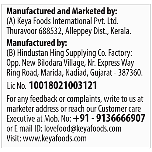 Keya Veg Manchurian Tastemaker - International Cuisine, Cooks In 5 Minutes, 20 g Sachet