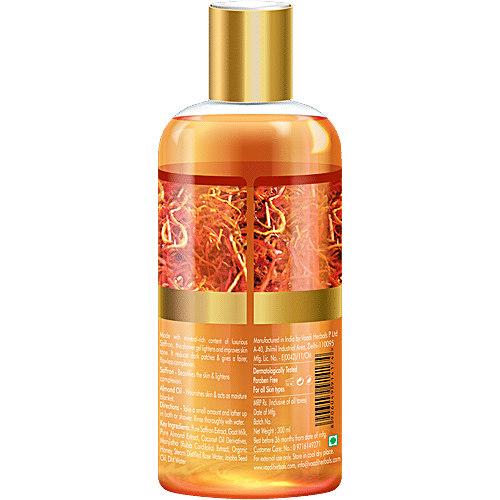 Buy Vaadi Herbals Luxurious Saffron Shower Gel Whitens The Skin