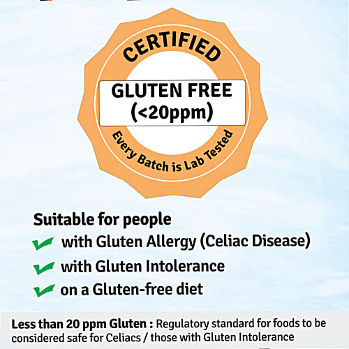 Jus Amazin Gluten Free Atta For Rotis, Pooris & Baking - Multigrain, Millets, Quinoa & Amaranth, Natural, 1 kg  Certified Gluten Free
 Multigrain Goodness
 Soft Rotis Even After 6 Hours