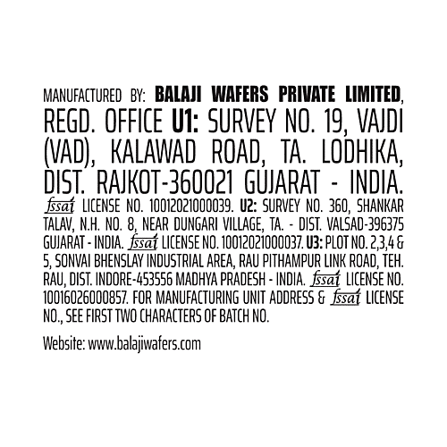 Balaji Punjabi Tadka - Authentic Taste, Spicy & Crunchy, 45 g Pouch 