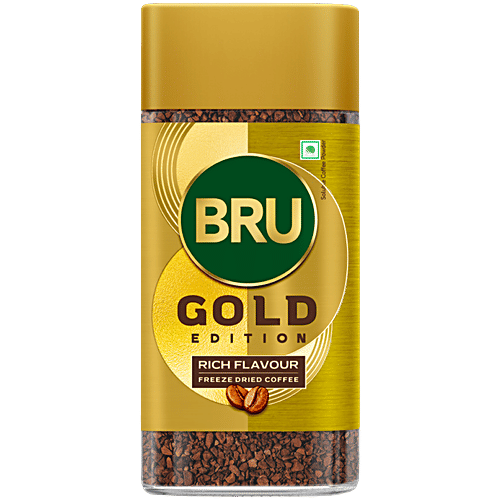 BRU Gold Instant Coffee Powder, 100 g  