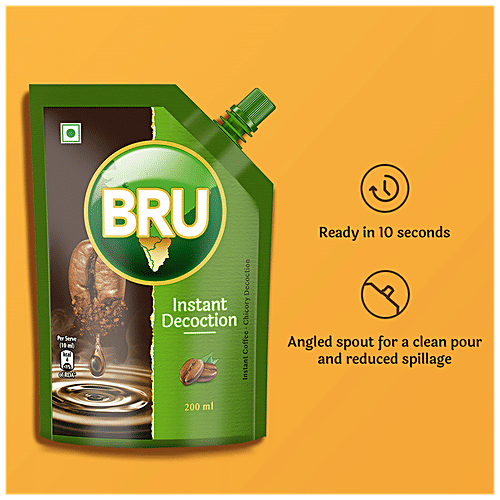 BRU Instant Coffee Chicory Decoction, 200 ml