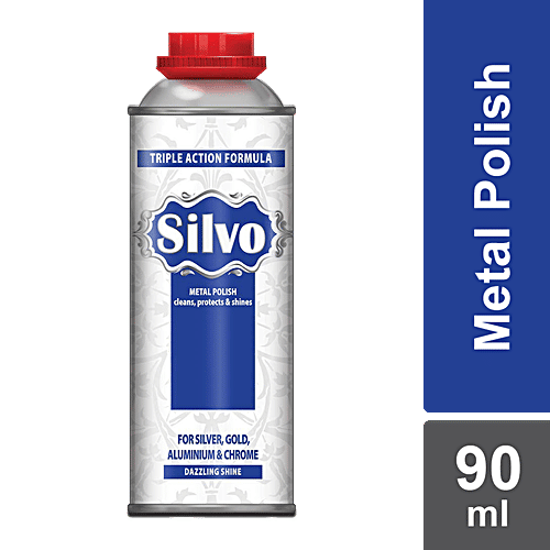 Buy Silvo Metal Polish Liquid Cleans, Protects & Shines, For Silver