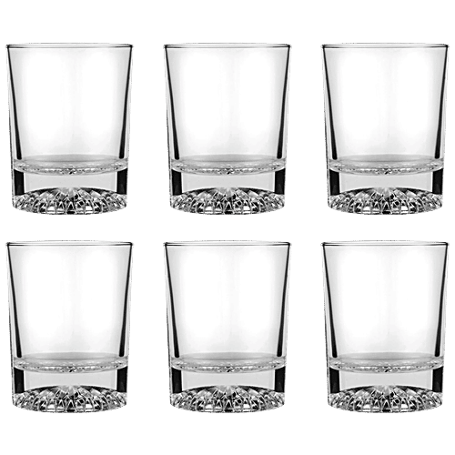 Buy Lucky Glass Catering Diamond Whisky Tumbler Multipurpose, Highly