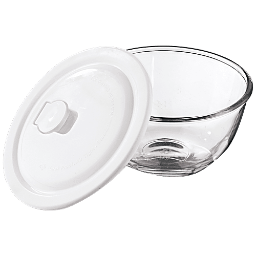 Buy Lucky Glass Glasso Mixing Bowl With Airtight Lid Medium