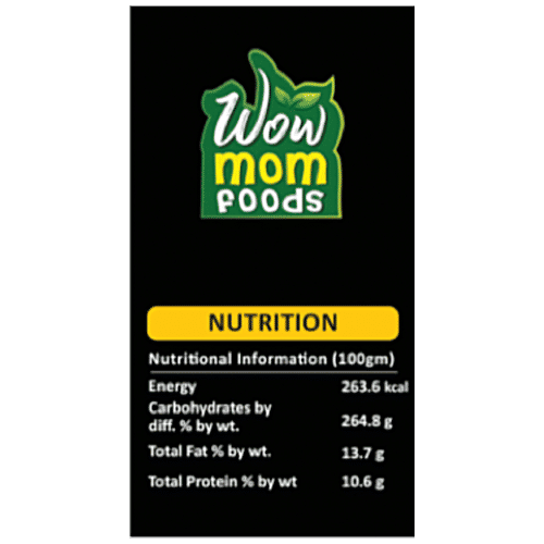 WOW MOM FOODS Millet Choco Chips Cookies - Rich, Crispy, No Added Preservatives, 150 g