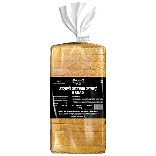 Buy BranO Asli Makhan Bread Baked Fresh, Snack Option Online at Best Price of Rs 40 bigbasket