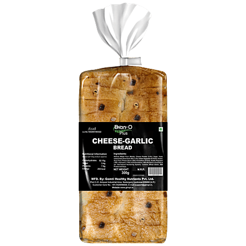 Buy BranO CheeseGarlic Bread Baked Fresh, Snack Option Online at