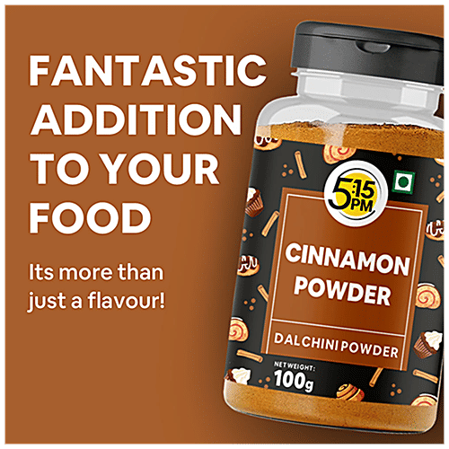 5:15PM Cinnamon Powder - Dalchini Powder For Weight Loss, Pure & Natural, 100 g