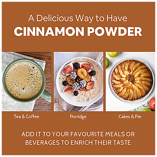 5:15PM Cinnamon Powder - Dalchini Powder For Weight Loss, Pure & Natural, 100 g