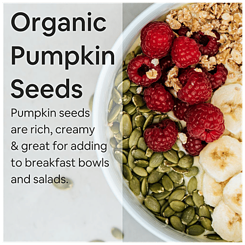 Buy 515PM Organic Pumpkin Seeds Raw For Eating, Immunity Booster