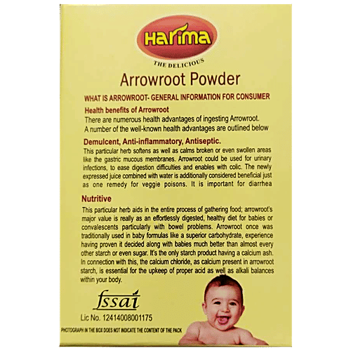 Buy HARIMA Arrowroot Powder Starchy Flour, Gluten Free, Easy To Digest Online at Best Price of
