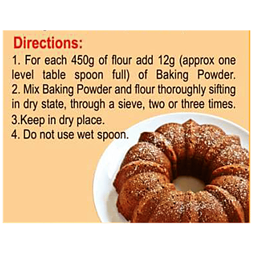 Buy HARIMA Baking Powder For Cakes & Pastries Fine White, Leavening
