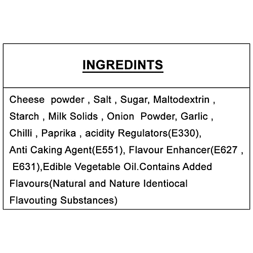 HARIMA  Cheddar Cheese Seasonings - Used For Popcorn, Pasta, Pizza, Nachos, Fries, 50 g Bottle 