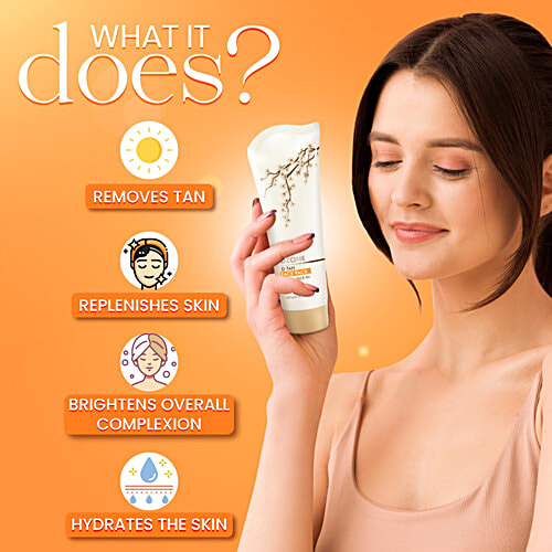 Ozone D-Tan Face Pack - Removes Tan, Dark Spots, Replenishes & Hydrates Skin, 100 g  