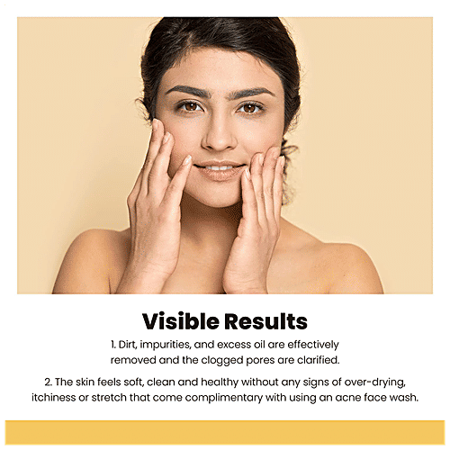 Buy Ozone Acne Check Face Wash Reduces Inflammation, For AcneProne