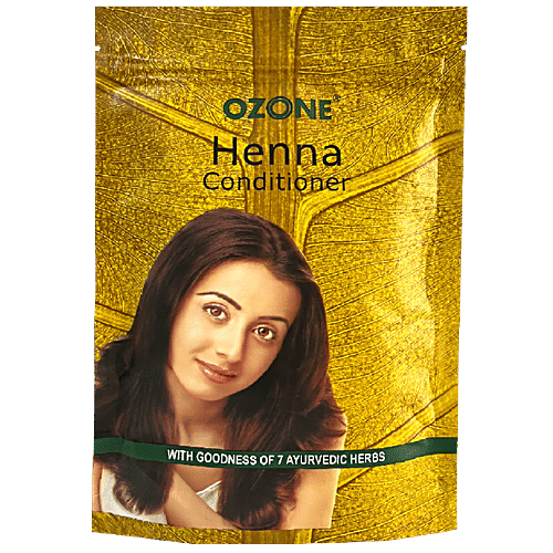 Ozone Henna Conditioner - Goodness Of Ayurvedic Herbs, Provides Natural Hair Colour, 200 g  