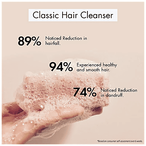 OZONE Signature Classic Hair Cleanser - Nourishes Scalp, Repairs Damaged Hair, Sulphate Free, 200 ml