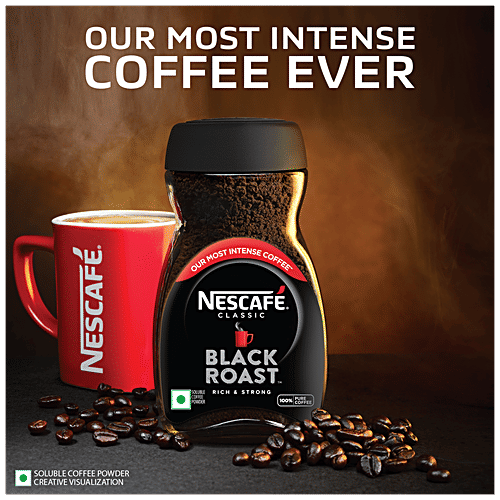 Buy Nescafe Classic Classic Black Roast Instant Coffee Rich, Strong
