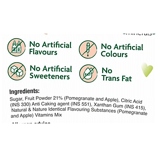 FLISTAA Anar-E-Kali Pomegranate & Apple Natural Fruit Powder Mix With Free Shaker - No Added Preservatives, 96 g (4N X 24 g each) 