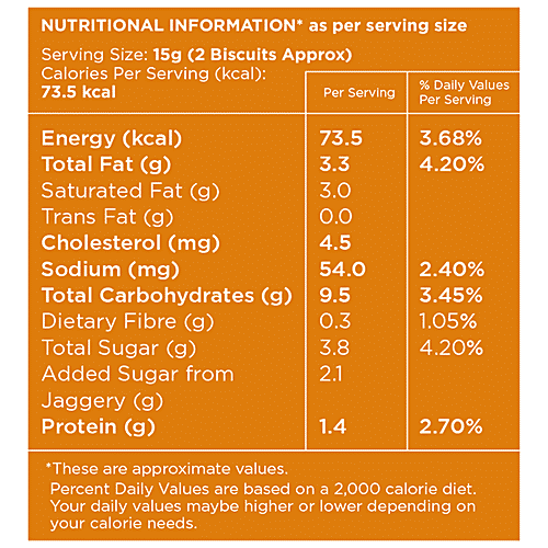 Buy Open Secret Unjunked Butter Biscuit No Maida, Refined Sugar