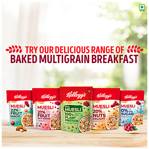 Buy Kelloggs Kellogg`s Pro Muesli With 100 Plant Protein High Prote