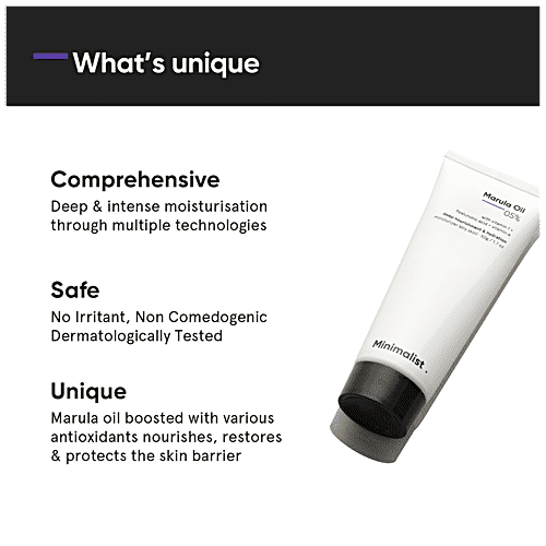 Buy Minimalist 5 Marula Oil Moisturizer Provides Deep Nourishment