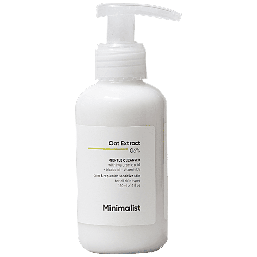 Buy Minimalist 6 Oat Extract Gentle Cleanser With Hyaluronic Acid