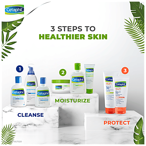 Cetaphil Sun SPF 30 Light Gel - For Sensitive Skin, Body & Face, Broad Spectrum, High Protection, 100 ml  