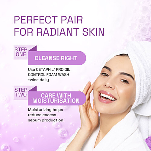 Cetaphil Pro Oil Control Foam Face Wash - For Acne & Oily Prone Skin, Removes Excess Oil, Soap-free, 236 ml  