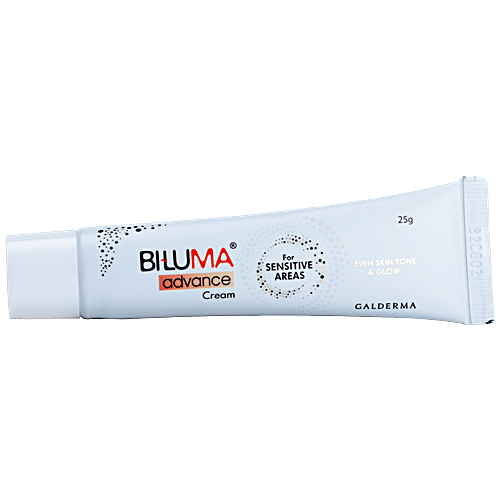 Biluma Advance Cream - For Sensitive Areas, Non-irritant, Soothing Agent, 25 g