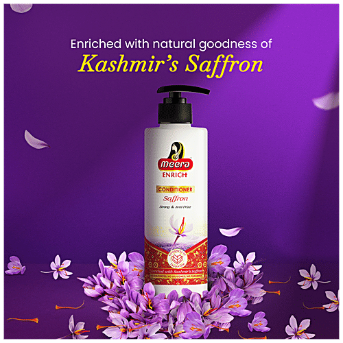 Buy Meera Enrich Conditioner With Kashmir's Saffron, For Strong