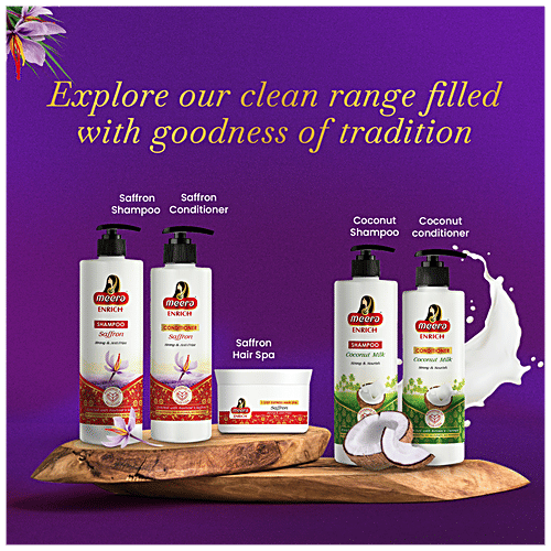 Buy Meera Enrich Conditioner With Kashmir's Saffron, For Strong