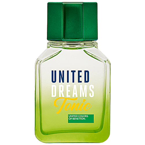 United Colors Of Benetton United Dreams Tonic Eau De Toilette - Long-Lasting Fragrance, For Men, 100 ml  