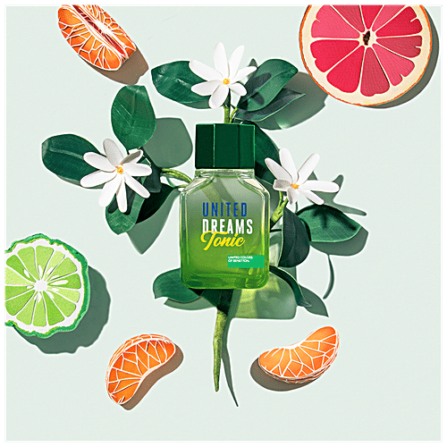 United Colors Of Benetton United Dreams Tonic Eau De Toilette - Long-Lasting Fragrance, For Men, 100 ml  