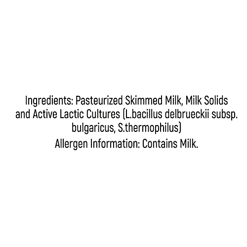 Buy Milky Mist Skyr Plain Yogurt High In Protein, Low Fat Online at