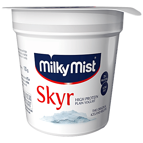 Buy Milky Mist Skyr Plain Yogurt High In Protein, Low Fat Online at