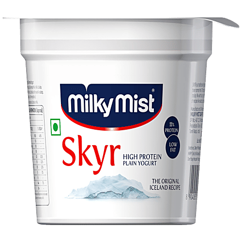 Buy Milky Mist Skyr Plain Yogurt High In Protein, Low Fat Online at