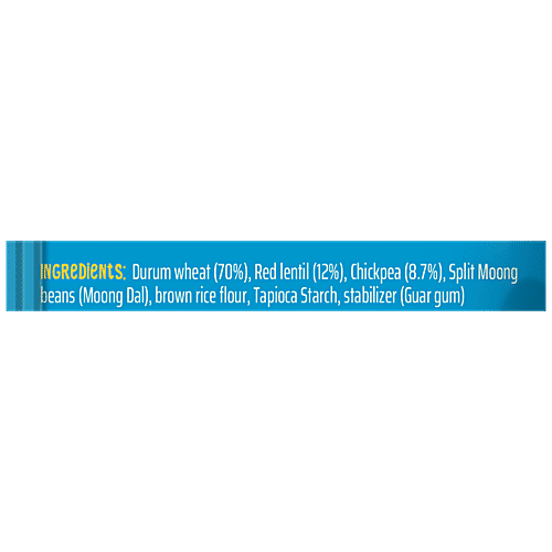 WickedGud Macaroni Pasta - Goodness Of Durum Wheat, Red Lentil & Chickpea, Rich In Fibre, Protein, 400 g