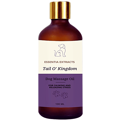Buy ESSENTIA EXTRACTS Tail O' Kingdom Dog Massage Oil For Calming