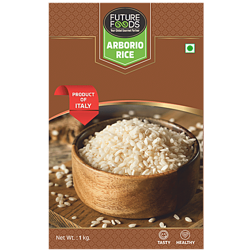 Buy Future Foods Arborio Rice Firm, Creamy & Chewy Texture Online at
