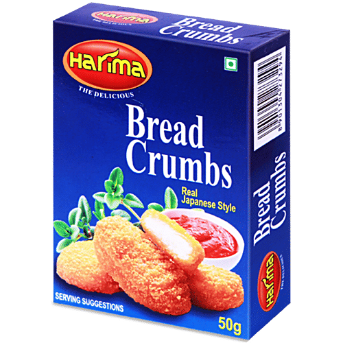HARIMA  Bread Crumbs - Used For Coating Food, 50 g  Delicious Bread Crumbs
 Real Japanese Style