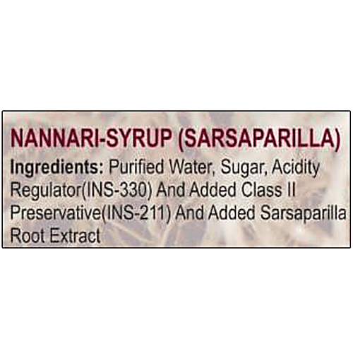 HARIMA  Nannari Syrup - Refreshing, Summer Drink, 750 ml Bottle 